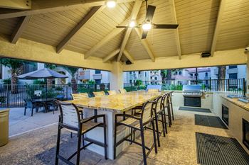 San tropez apartments outdoor kitchen and bbd